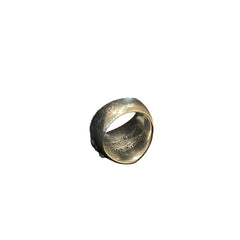 Chrome Hearts Keeper Ring - Sterling Silver .925 - Size US 10.25 (EU 63) - Classic Floral Cross Motif