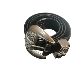 Chrome Hearts Large Claw Buckle Belt - Heavy Weight Leather (Size 36)