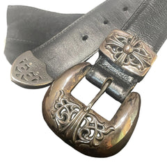 Chrome Hearts Large Claw Buckle Belt - Heavy Weight Leather (Size 36)