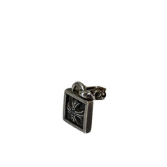 Chrome Hearts Framed CH Plus Pendant - .925 Sterling Silver (Square Charm)