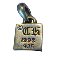 Chrome Hearts Framed CH Plus Pendant - .925 Sterling Silver (Square Charm)