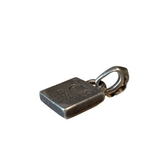 Chrome Hearts Framed CH Plus Pendant - .925 Sterling Silver (Square Charm)