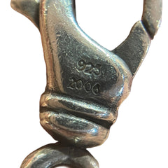 Chrome Hearts NE Chain Necklace with Lobster Clasp - Sterling Silver (60cm / 24")