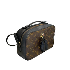 Louis Vuitton Saintonge Monogram Camera Bag - Black Tassels (22cm)