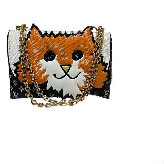 Louis Vuitton Catogram Chain Bag - Grace Coddington Limited Edition (Orange Cat Face)