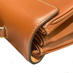 Celine Teen Soft 16 Bag - Tan Smooth Calfskin (Wide Strap)
