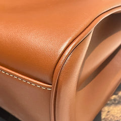 Celine Teen Soft 16 Bag - Tan Smooth Calfskin (Wide Strap)