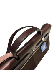 Hermès Herbag Zip 31 - Chocolate / Ebene Canvas & Leather (The "Casual Kelly")
