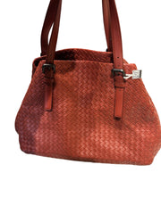 Bottega Veneta Large Intrecciato Nappa Tote - Lobster / Terracotta (Adjustable Straps)