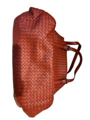 Bottega Veneta Large Intrecciato Nappa Tote - Lobster / Terracotta (Adjustable Straps)