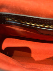 Louis Vuitton Mini Looping Bag - Rare Damier Ebene Canvas (28cm)