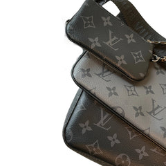 Louis Vuitton Trio Messenger - Monogram Eclipse Reverse (3-Piece Crossbody Set)