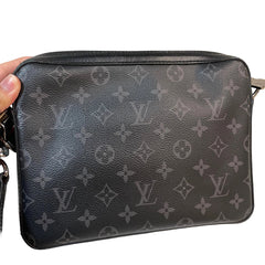 Louis Vuitton Trio Messenger - Monogram Eclipse Reverse (3-Piece Crossbody Set)