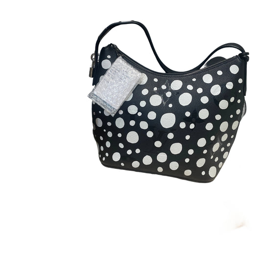 Louis Vuitton x Yayoi Kusama CarryAll PM - Black Empreinte "Infinity Dots" (25cm)