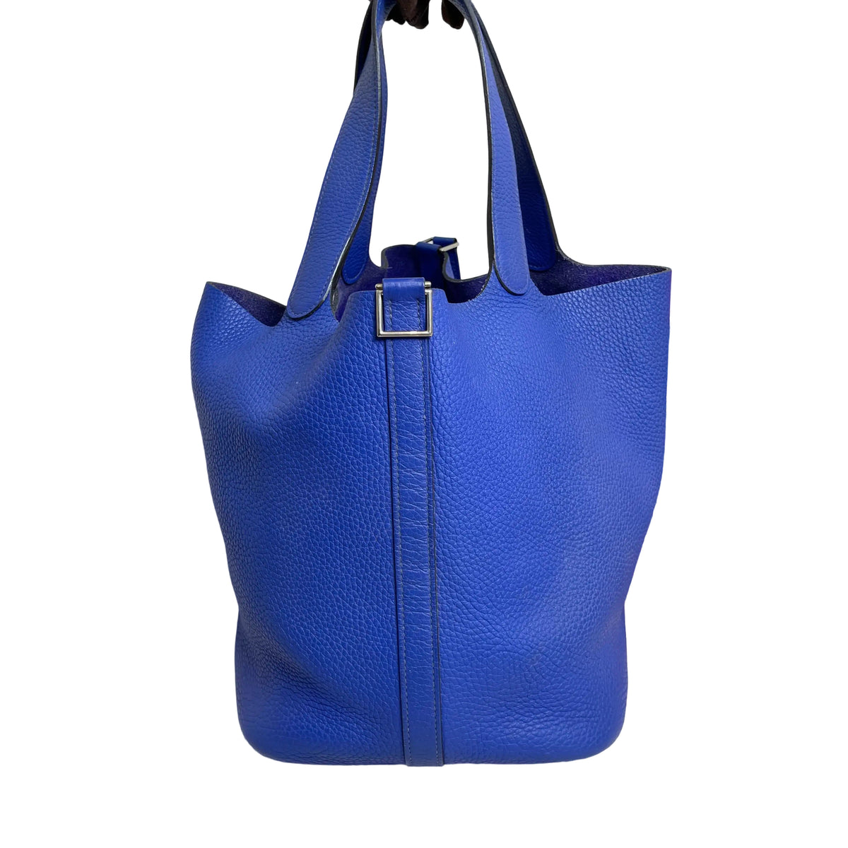 Hermès Picotin 26 in Electric Blue with Silver Hardware