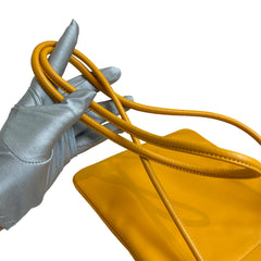 Bright Minimal Charm: Hermès Aline Mini in Sun Yellow Swift Leather
