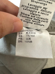 Hermès Grey Allover Print Long-Sleeve Shirt Size 41