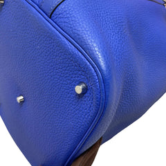 Hermès Picotin 26 in Electric Blue with Silver Hardware