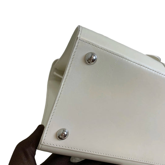 Elegant Quiet Luxury: Delvaux Brillant Medium in Snow White