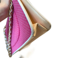 Rare Seasonal Charm: CHANEL Nautical Pink CF Chain Bag