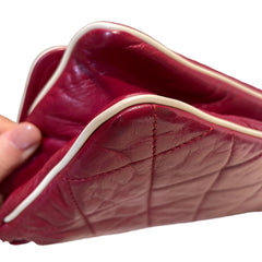 Collector Color Pop: CHANEL 2.55 Baguette Bag in Ferrari Red with Silver Hardware