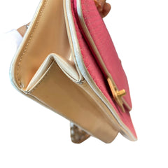 Rare Seasonal Charm: CHANEL Nautical Pink CF Chain Bag