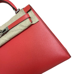Hermès Kelly 25 in T5 Jaipur Pink Epsom with Silver Hardware