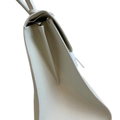 Elegant Quiet Luxury: Delvaux Brillant Medium in Snow White
