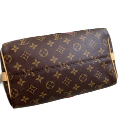 Louis Vuitton x Yayoi Kusama Speedy 25 Bandoulière - "Faces" Monogram - Microchip