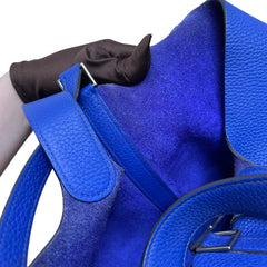 Hermès Picotin 26 in Electric Blue with Silver Hardware