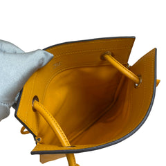 Bright Minimal Charm: Hermès Aline Mini in Sun Yellow Swift Leather