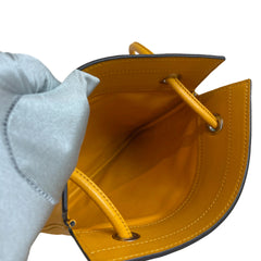 Bright Minimal Charm: Hermès Aline Mini in Sun Yellow Swift Leather