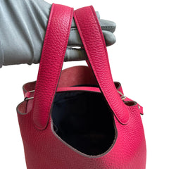 Playful Collector Colorway: Hermès Picotin Lock 18 in Mexico Pink with Silver Hardware