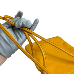 Bright Minimal Charm: Hermès Aline Mini in Sun Yellow Swift Leather