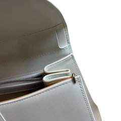 Elegant Quiet Luxury: Delvaux Brillant Medium in Snow White