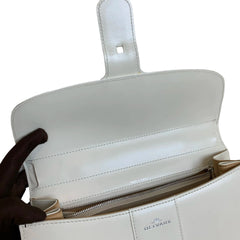 Elegant Quiet Luxury: Delvaux Brillant Medium in Snow White