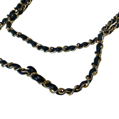 Timeless Vintage Icon: CHANEL Black & Gold CF Chain Bag