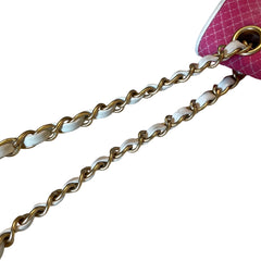 Rare Seasonal Charm: CHANEL Nautical Pink CF Chain Bag