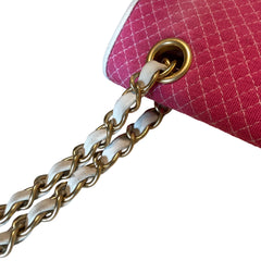 Rare Seasonal Charm: CHANEL Nautical Pink CF Chain Bag