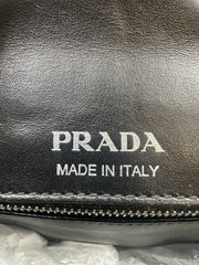 Minimal Modern Classic: Prada Black Etiquette Shoulder Bag