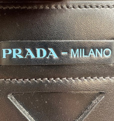 Minimal Modern Classic: Prada Black Etiquette Shoulder Bag