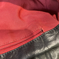 Vintage Attitude Classic: CHANEL Black Waxed Leather Airport CF Bag